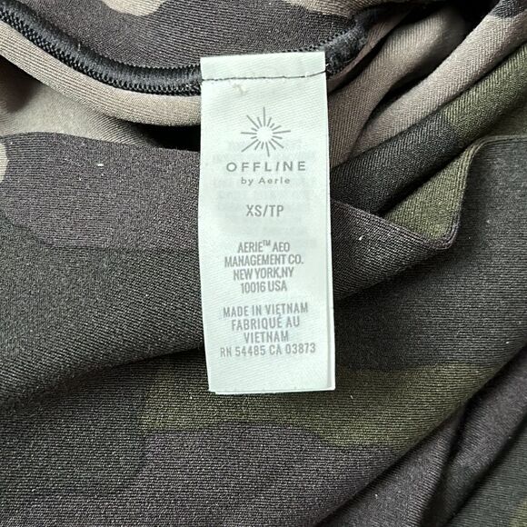 Aerie Camo Real Me 7/8 Hi-Rise Leggings - Size XS - Picture 8 of 9